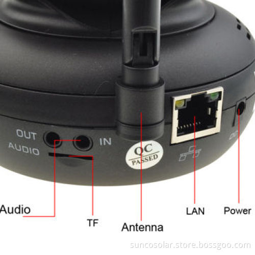 Network Camera with Two-way Audio, Remote Control by Phones